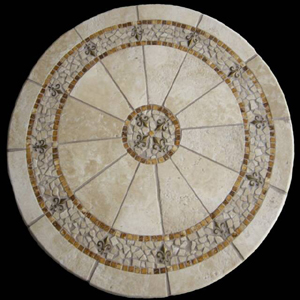 mosaic stone table tops