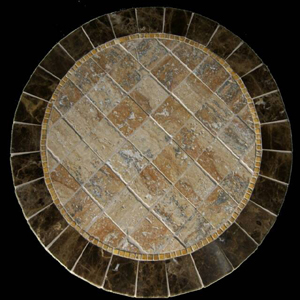 mosaic stone tables